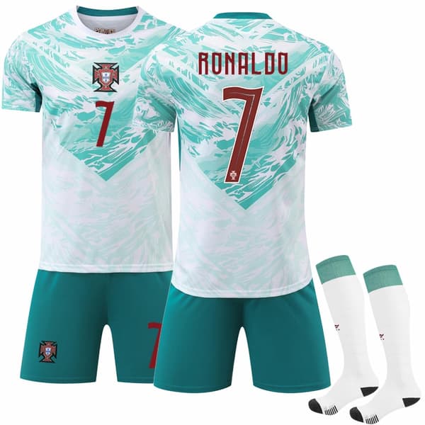 2026 VM Portugal Bortatröja Set, Nr 7, Ronaldo 24