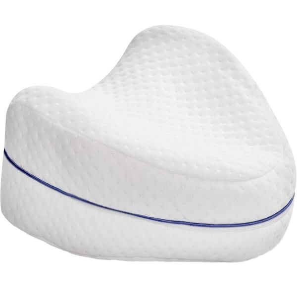 Kne- og benpute i Memory Foam White