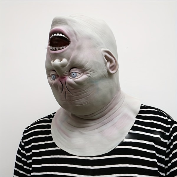 Halloween Horror Alien opp-ned hodemaske, old man cover Zombie djevel masker for menn - Perfet