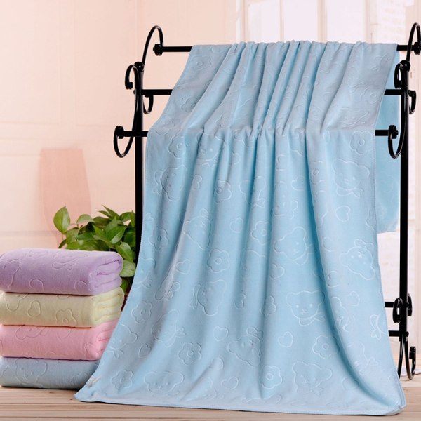 Badehåndklæde Absorberende Hurtigttørrende Super Large Badehåndklæde Soft T - Perfet 70*140（Thick）