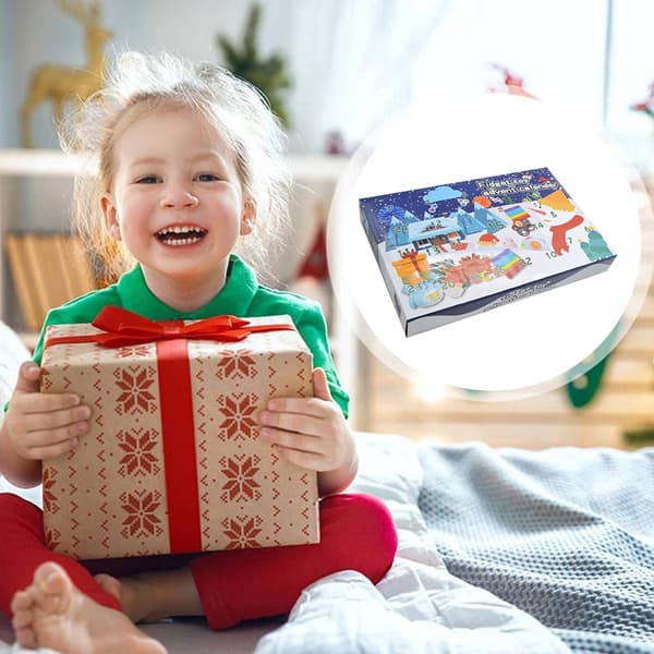 Pop it 2022 Adventskalendere Fidget Leketøy for Barn - Perfekt