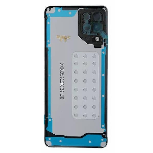 til Samsung Galaxy A22 4G (EU Version) A225 OEM Batteri Hus med Klæbestrimmel+Kamera Linse Co-Perfet White