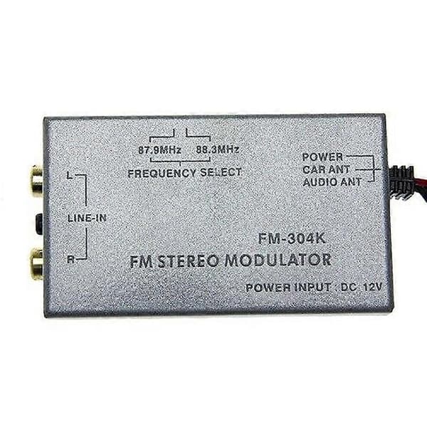 Universal FM-modulator Stereo MP3 Auto Antennekabel Bilradio Cinch Aux Adapter - Perfekt