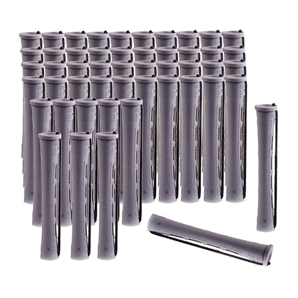 Kolde Permanentstænger til Hår Varmefrit Ruller Styling Frisørværktøj - Perfekt 50Pcs 1.5cm