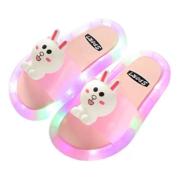 Glow girl anti-slip selvlysende hjemmesko tegneserie - Perfet A IU 24