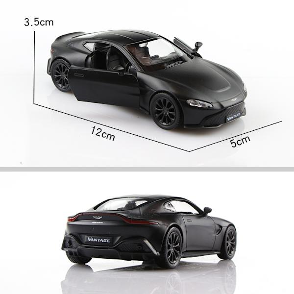 Urheiluautokokoelma Mallilahjat lapsille Mattamusta Värisarja RMZ city 1/36 metalliseos Diecasts Leluajoneuvot TOYOTA McLaren - Perfet Aston Martin Vantage