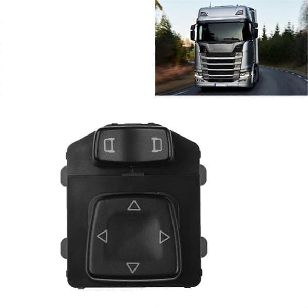 Kontrollknapp for lastebil sidespeil 1863514 Kompatibel med Scania-Perfet