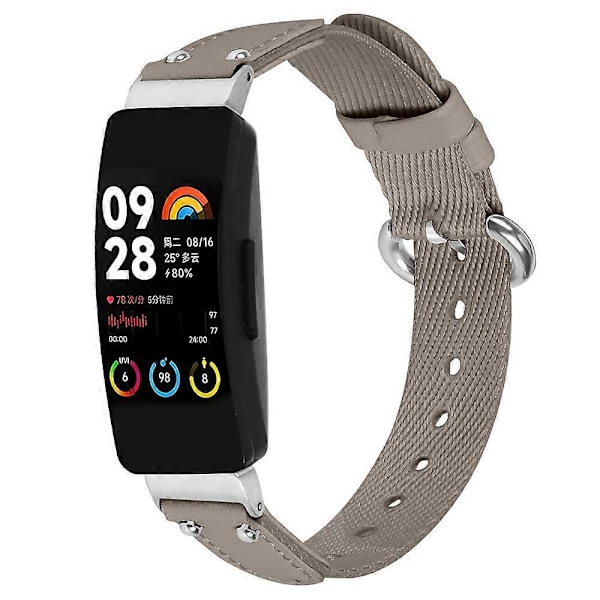 Tyyppi B Yhteensopiva Fitbit Inspire 2 Nylonpunotun kellon rannekkeen kanssa, säädettävä korvaava ranneke - Perfet Style D