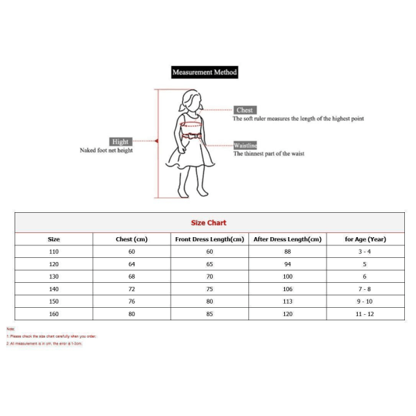 Fest flerveis svalehale jentekjole Bursdag og anledninger - perfekt Pink 130  cm