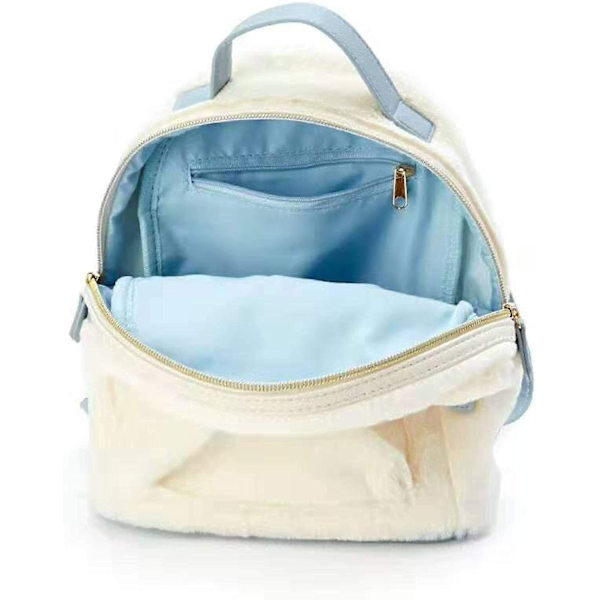 Reppu, my Melody Backpack Cinnamoroll Laukku Söpö sarjakuvahahmo koululaukku Vaaleanpunainen pehmonukke olkalaukku (valkoinen 1kpl) - Perfet
