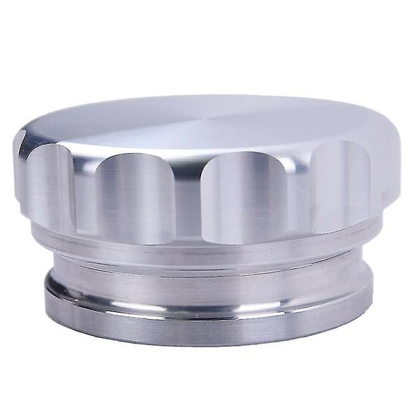Tum 51mm Svetsad Bränslepåfyllning i Aluminiumlegering och Biltillbehör Modifierad Bränsletanklock Silver-Perfet