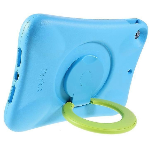PEPKOO 360 Graders Rotation Støtteben Forbedret Ramme EVA Tablet Cover Kompatibel med iPad 10.2 (2021) - Perfekt MultiColor