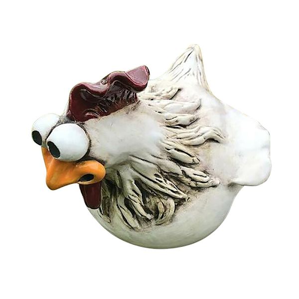 Big Eye Chicken Garden Sculpture Chicken Lawn Hegn Statue - Perfet type-C