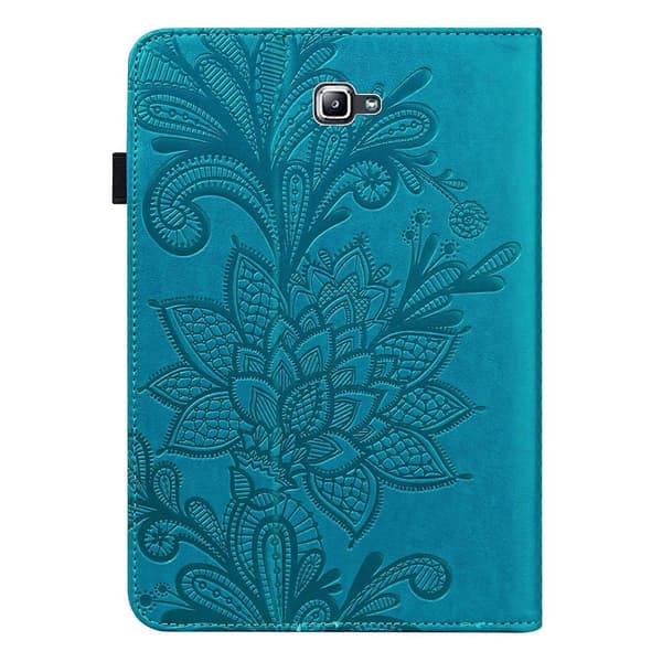 for Samsung Galaxy Tab A A6 10.1 tommer 2016 Lærveske-Perfet Blue