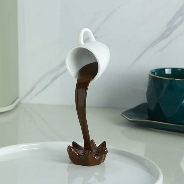 Kreativ flytende kopp skulptur skjenking flytende kaffekopp 3D - Perfet Coffee