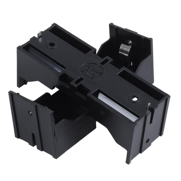 Plastboks for oppbevaring av 26650 batterier, 10 stk, svart - Perfet
