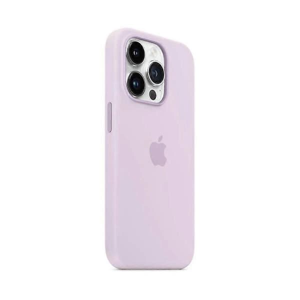 Yhteensopiva Iphone 14 Pro Apple Lilac Silikonikuoren kanssa - Perfet