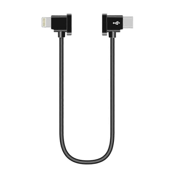 SUNNYLIFE 30cm Type-C till Lightning-kabel för DJI Air 2S/Mini 2/Air 2/Pocket 2/Osmo Pocket-Perfekt