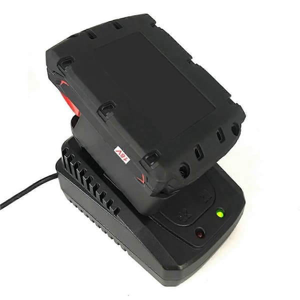 Adapter til elværktøj til Milwaukee 18V Li-ion batteri, konverterer til BOSCH med opladning - Perfekt
