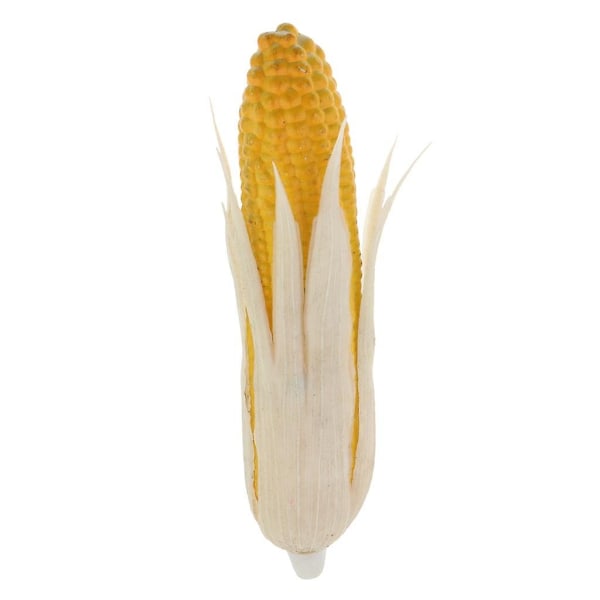 Simulerad Grönsaksmat Dekorativ Matutställning - Perfekt White Corn