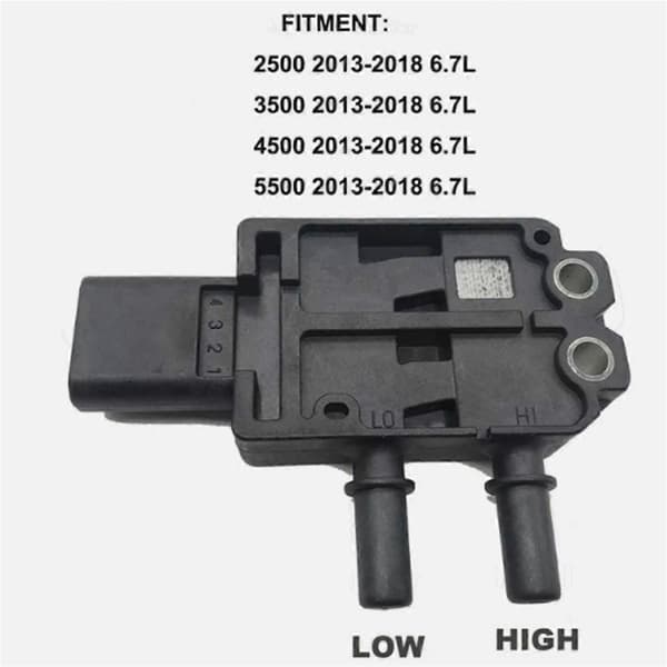 68085750AB Differensialtrykksensor for eksos kompatibel med Ram 2013-2017 2500 3500 4500 5500 6.7L-Perfet