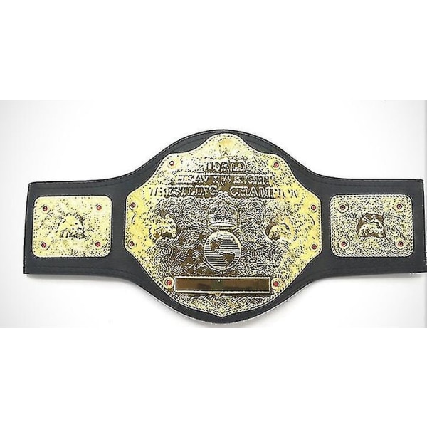 Championship bälte guldpläterat cosplay guldbälte Bärbart med figurleksaker av hög kvalitet - Perfet heavyweight belt