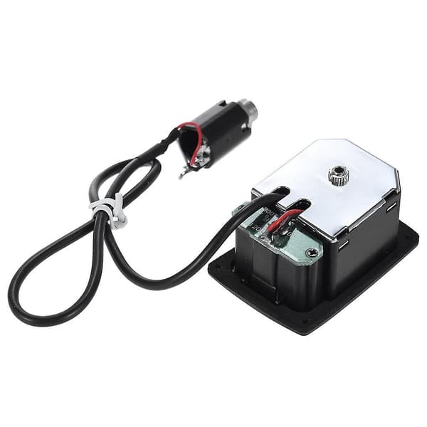 Uk-300T Ukulele Piezo Pickup Preamp 2-Bånds Eq Equalizer Ukelele Pickups Tuner System-Perfekt