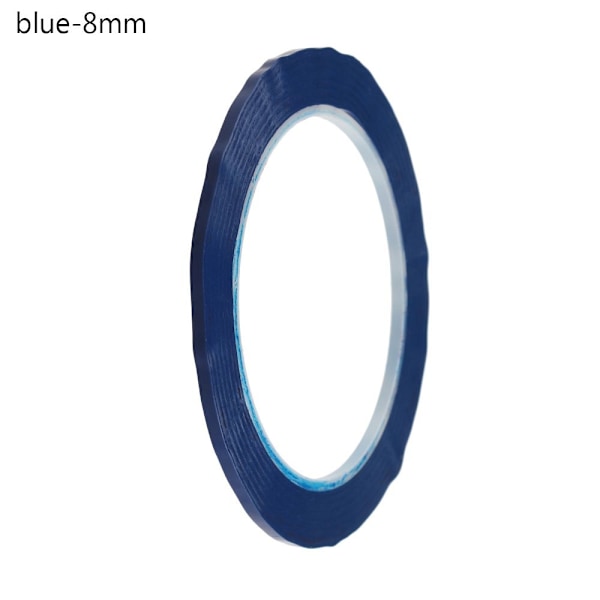 1 stk Desktop Positioneringstape Markeringstape BLÅ 8MM blå-Perfet blue 8mm