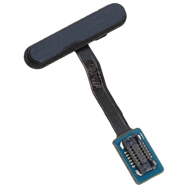 Hemknappskabel Telefon Fingeravtryck Touch Identifiering Flexkabel Kompatibel med S10E G970 Ersättning Svart-Perfet