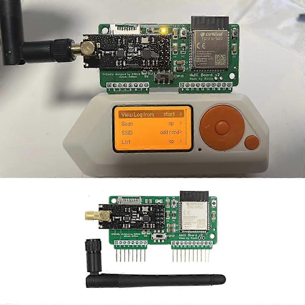 For FlipperZero WiFi Multi-Board NRF24+ESP32 Utviklingsplate (med Antenne) - Perfet