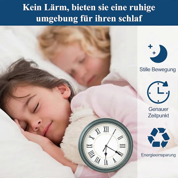 Vääntömomentiltaan korkea kellokoneisto, hiljainen kvartsikellokoneisto tee-se-itse-projekteihin ja korjauksiin, paristokäyttöinen ja helppo asennus, laaja -Perfet