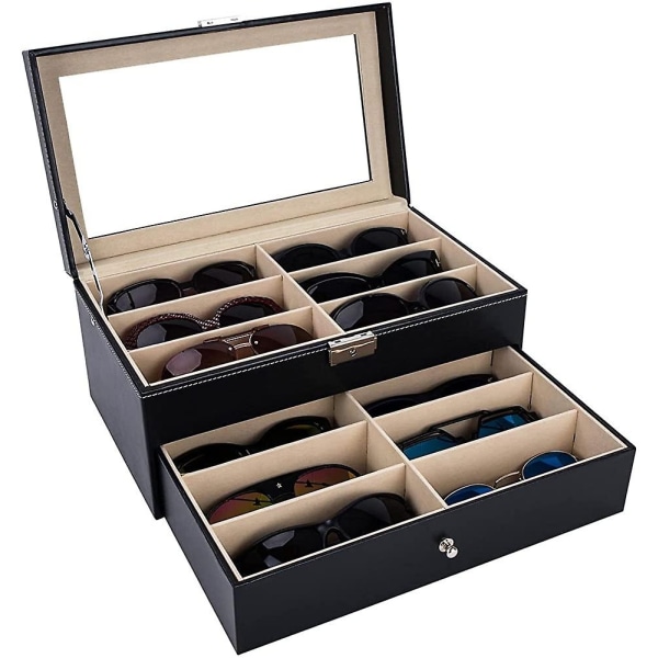 Glasögon Organizer & Solglasögon Glasögon Display Box - Perfet