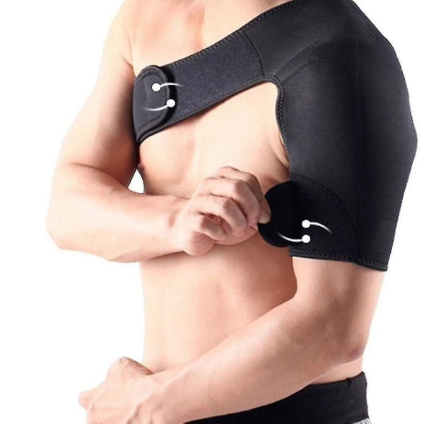 Brace Dislokation Arthritis Smerte Skulderstøttebælte, Skulderstøtte - Perfet left shoulder