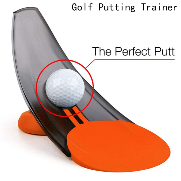 PuttOut Pressure Putt Trainer Perfekt din golfputøvelse - Perfet Orange