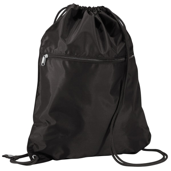 Quadra Premium Gymsac Over Shoulder Bag - 14 liter Bl - Perfet Black One Size