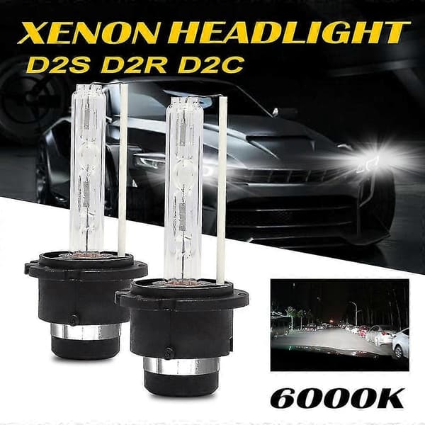 D2R/D2S/D2C 35W HID Erstatningspærer for frontlykter (1 par) BBT 6000K-Perfet