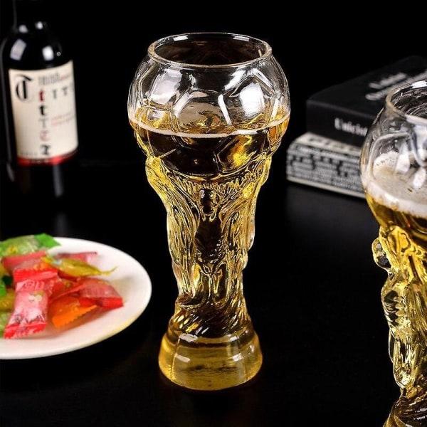 World Cup Design Øl Glas Fodbold Spil Krystal Krus - Perfet