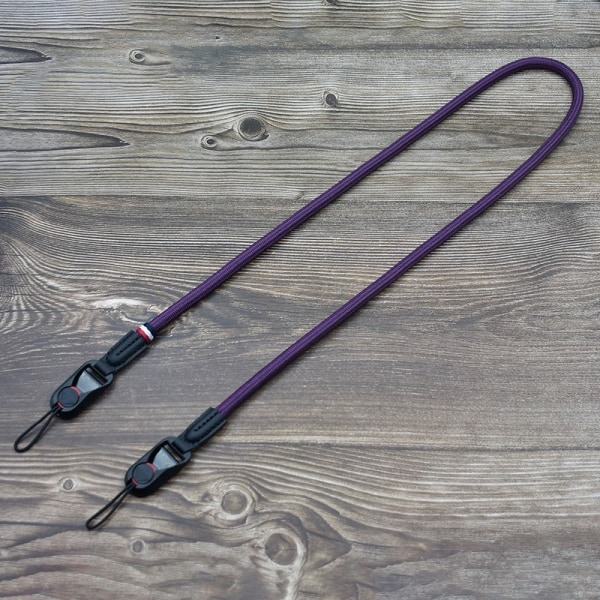 Nylon olkahihna Rope Sling Quick Release kaulahihna - Perfet Purple