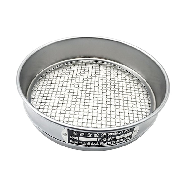 Rostfritt Stål 4/10/20/60 Maskbotten Nätmjölssil Tjocknad Ris Sil - Perfekt 4 mesh 5mm