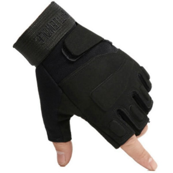 Outdoor Tactical Gloves Sportshansker Half Finger Military Men - Perfet yellow L