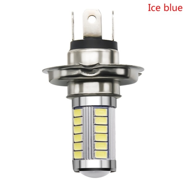 H4 LED-lampa bilstrålkastare 33 SMD 5630 5730 Bulb Ice Blue - Perfet