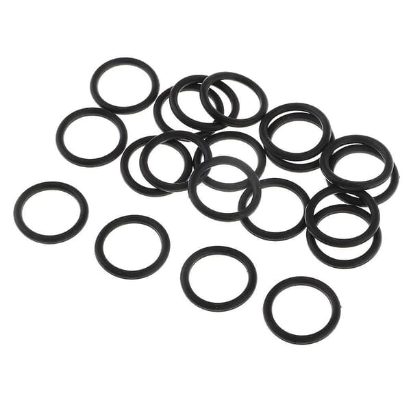 20 stk./parti 20 mm x 2,4 mm Gummi O-ring O-ringer Pakningsforsegling - Perfekt