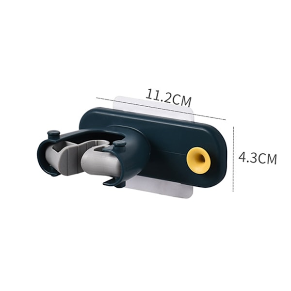 4 STK Vægmonteret Køkken Opbevaring Moppe Organizer Holder Clipkrog - Perfet 4PCS