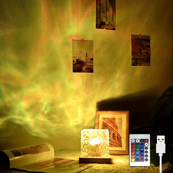 LED RGB Aurora Ambient Dekorativ Nattlampe