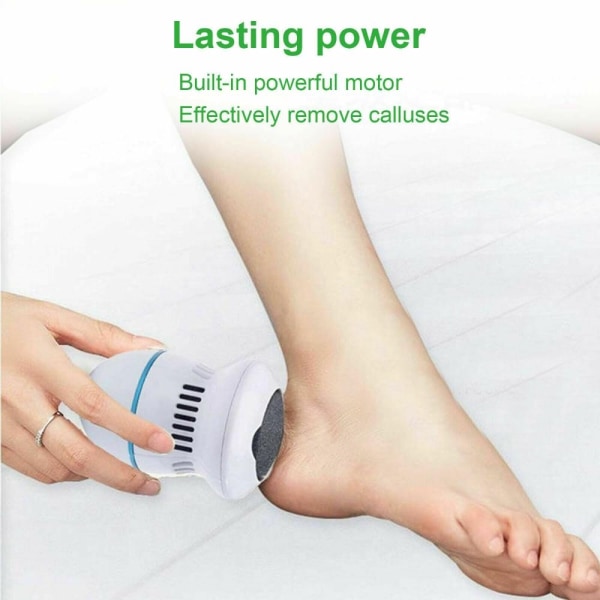 Electric Foot File Foot Pedicure Dead Skin Remover punainen - Perfet red