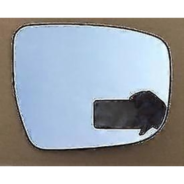 Vänster Höger Uppvärmd Spegelglasram Spegelkåpa Blinkers Ljus Kompatibel med Nissan Qashqai X-trail Murano Rogue Pathfinder 2014-2020-Perfet Heated Glass Right