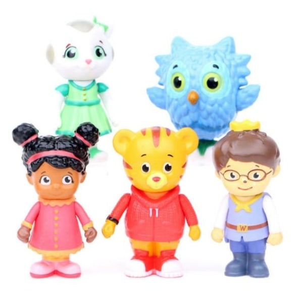 5kpl Daniel Tiger's Neighborhood -figuurit - Perfet