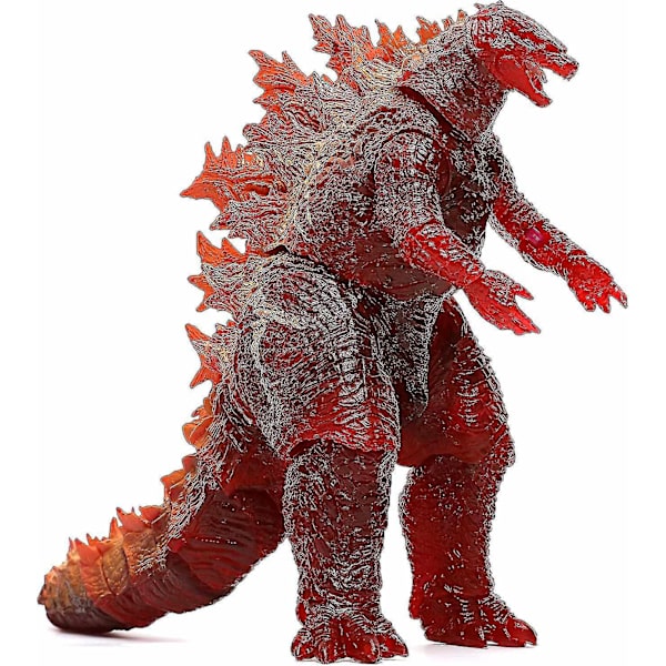 Kongernes Konge Legetøj - Godzilla Actionfigur - Dinosaur Legetøj Godzilla - Film Monster Serie Godzilla.-Perfekt red