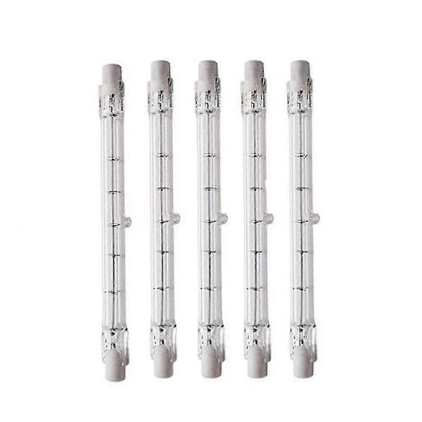Dimbar R7s 189mm 100w Halogen Stiftlampa Ac220-240v J189 Linjär Halogenstrålkastare för Landskap, Säkerhet, Gatubelysning (set om 5)-Perfet