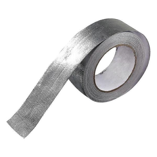 25m Auto Bil Eksosrør Aluminium Folie Varmeisolasjon Resistent Tape Rull-Perfet